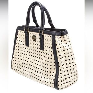 Tory Burch braided leather purse